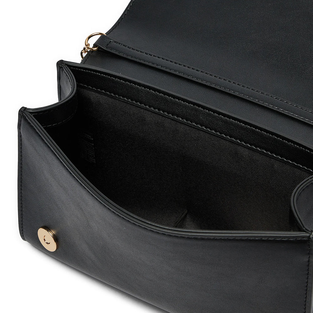 LOVE MOSCHINO GLAM LINIE
Schwarzem Damen-Clutch mit Schultergurt