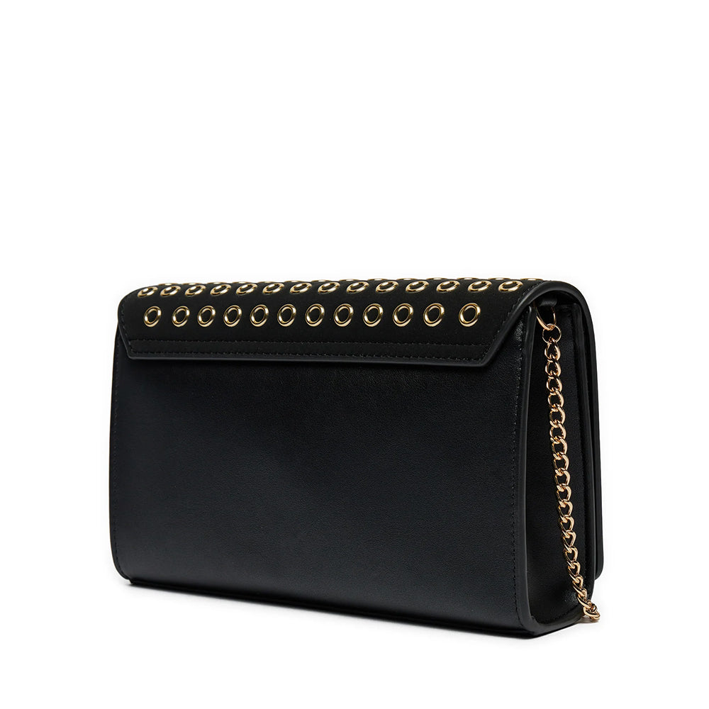 LOVE MOSCHINO GLAM LINIE
Schwarzem Damen-Clutch mit Schultergurt