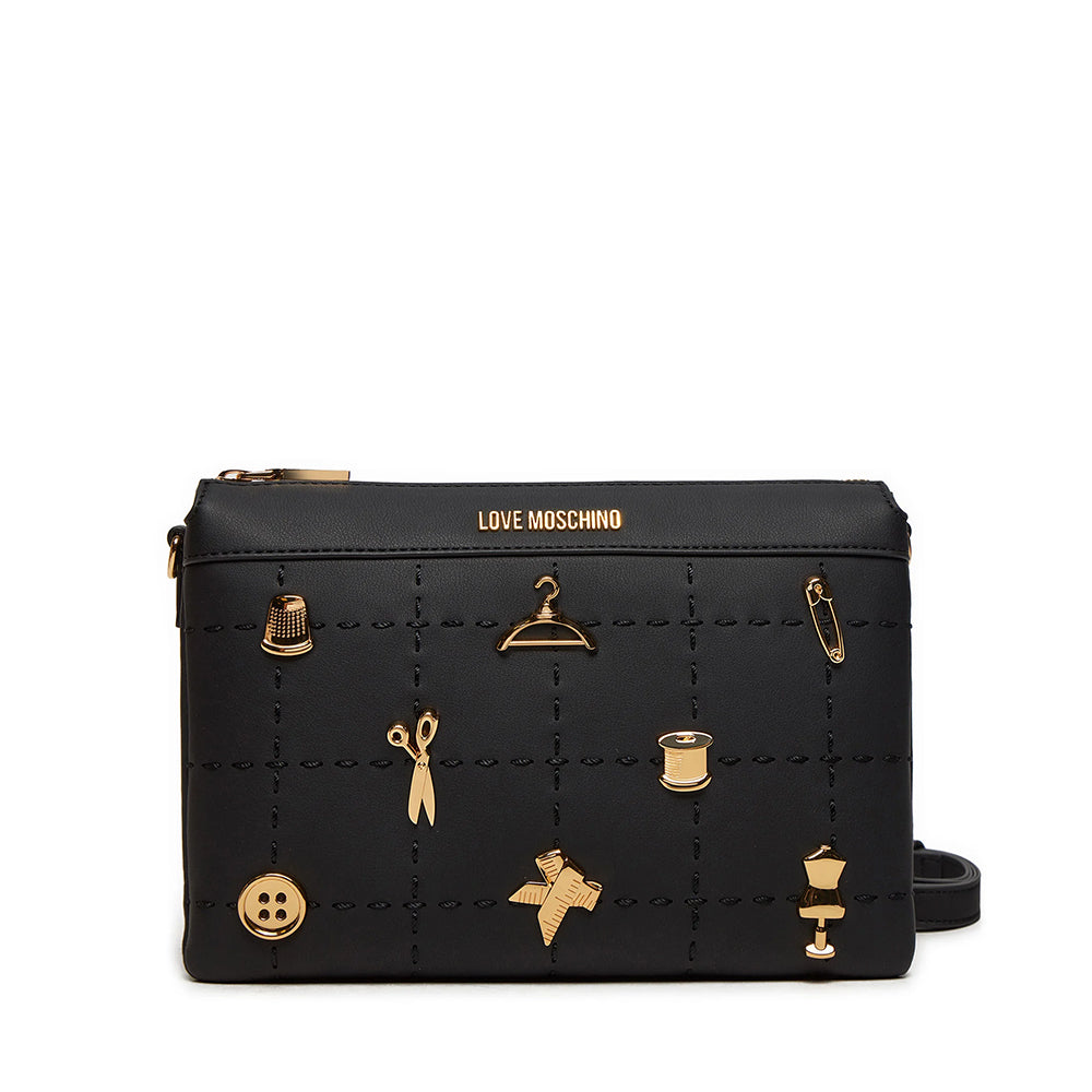 LOVE MOSCHINO Tailoring Linie
Damen Schultertasche in Schwarz