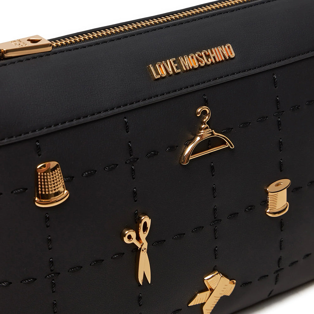 LOVE MOSCHINO Tailoring Linie
Damen Schultertasche in Schwarz