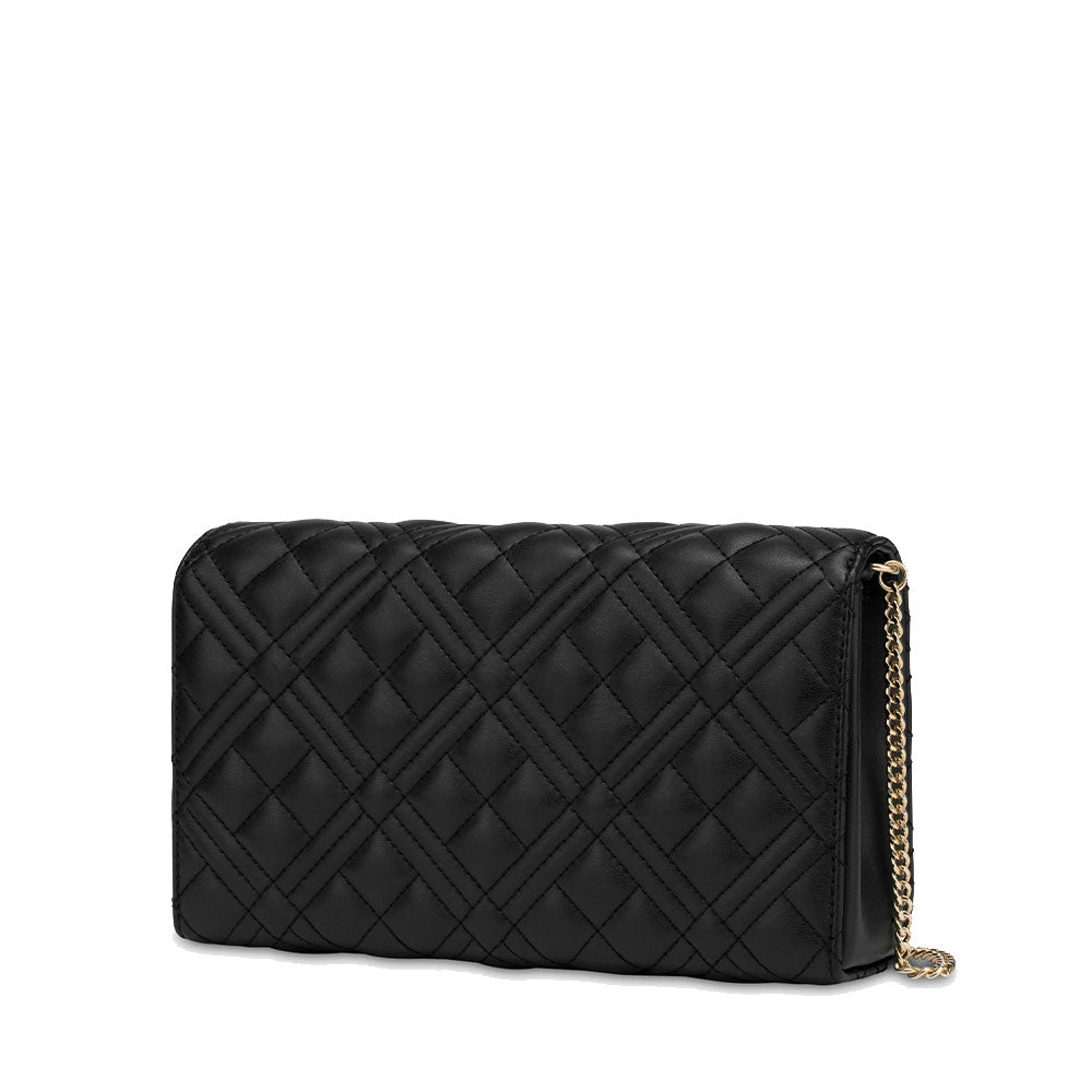 Clutch Donna con Tracolla LOVE MOSCHINO linea Smart Daily Quilted Nero
