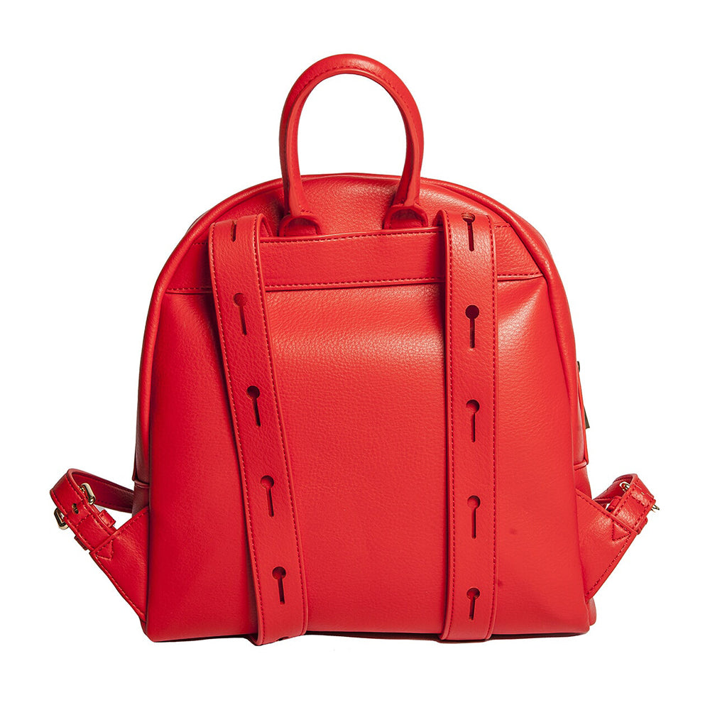 LOVE MOSCHINO Damen Rucksack mit Logo in Rot