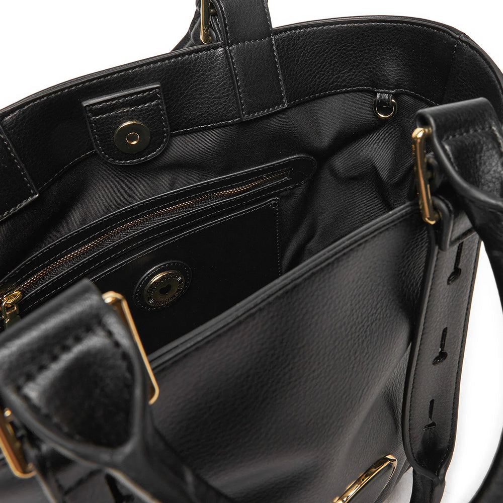 LOVE MOSCHINO HEART PLAQUE LINIE
Shopping Bag in Schwarz