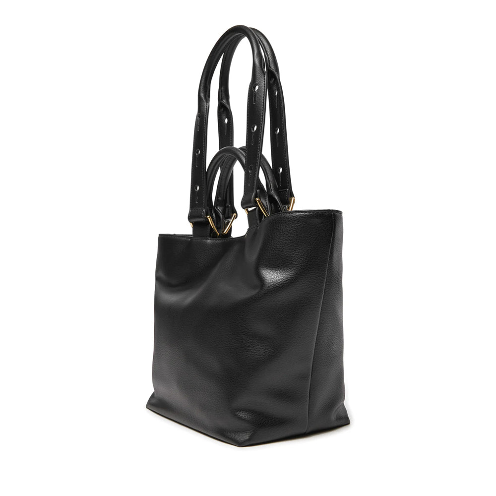 LOVE MOSCHINO HEART PLAQUE LINIE
Shopping Bag in Schwarz