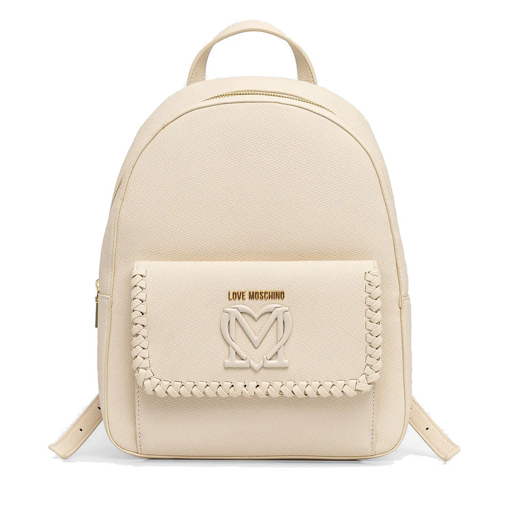 Zaino Donna LOVE MOSCHINO Martellato Avorio