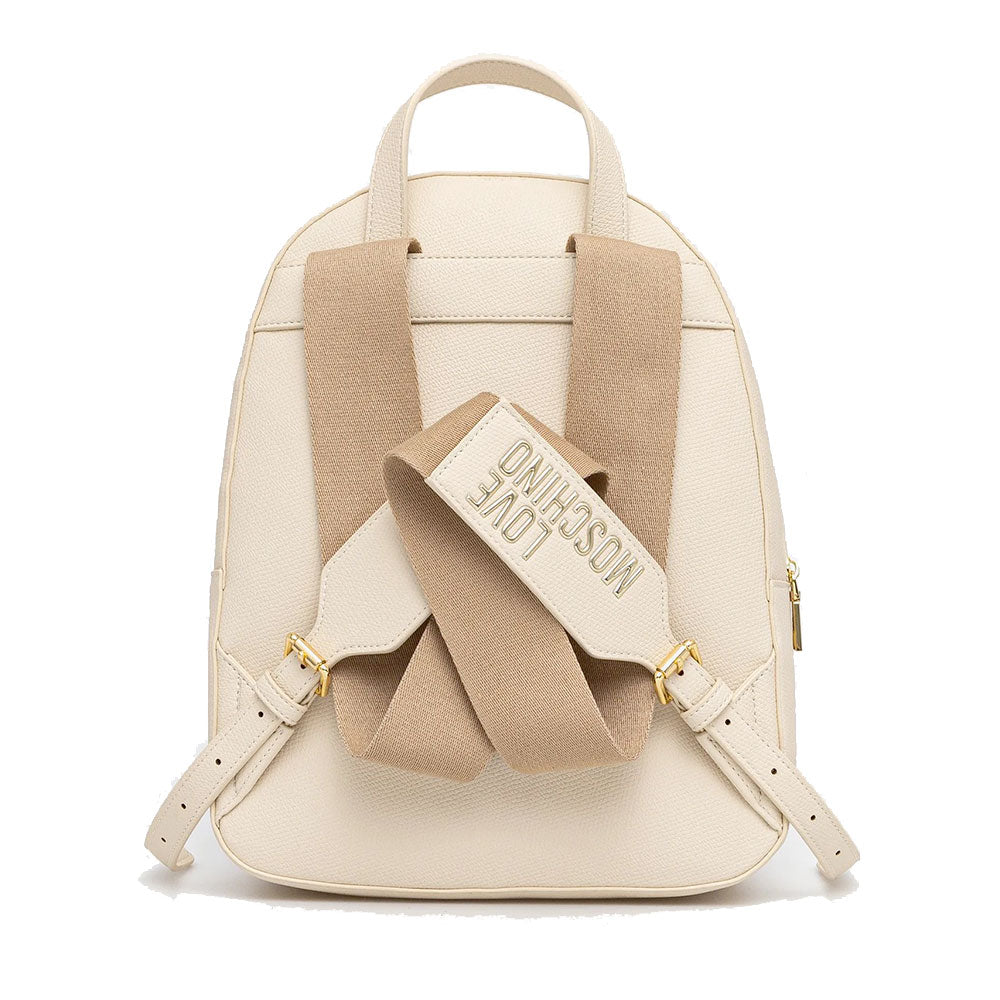 Zaino Donna LOVE MOSCHINO Martellato Avorio