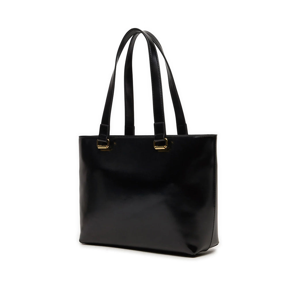 Shopping Bag LOVE MOSCHINO linea Made With Love colore Nero