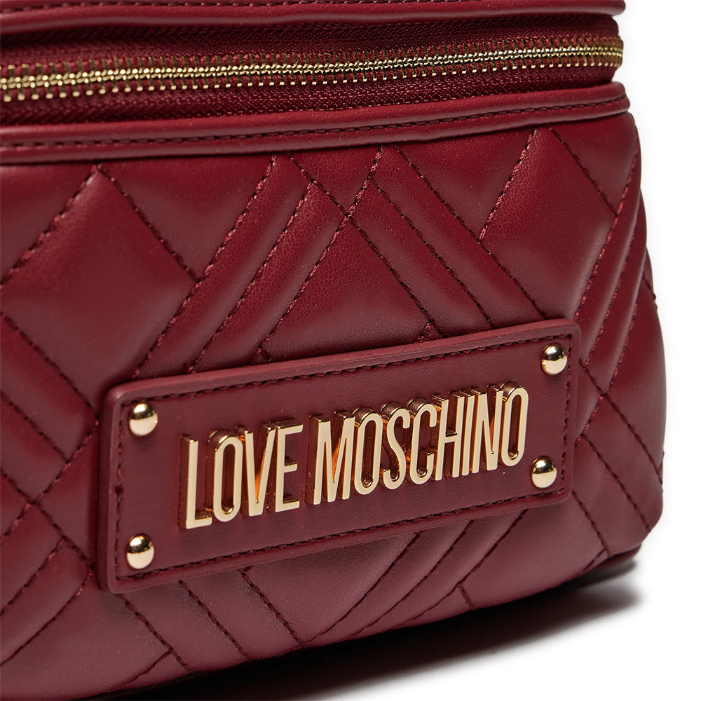 Zaino Donna LOVE MOSCHINO linea Quilted Trapuntato Bordeaux