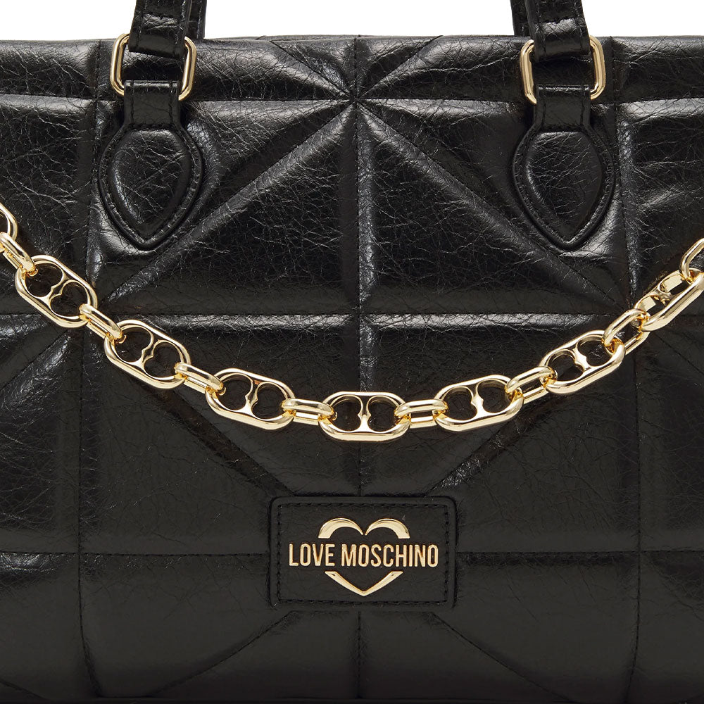 LOVE MOSCHINO QUILTED LINIE
Shopping Bag in Schwarz