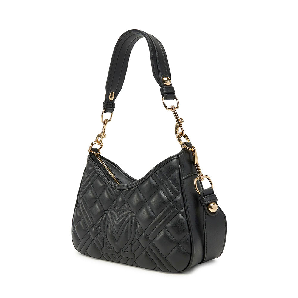 Hobo Bag Trapuntata LOVE MOSCHINO linea Quilted colore Nero