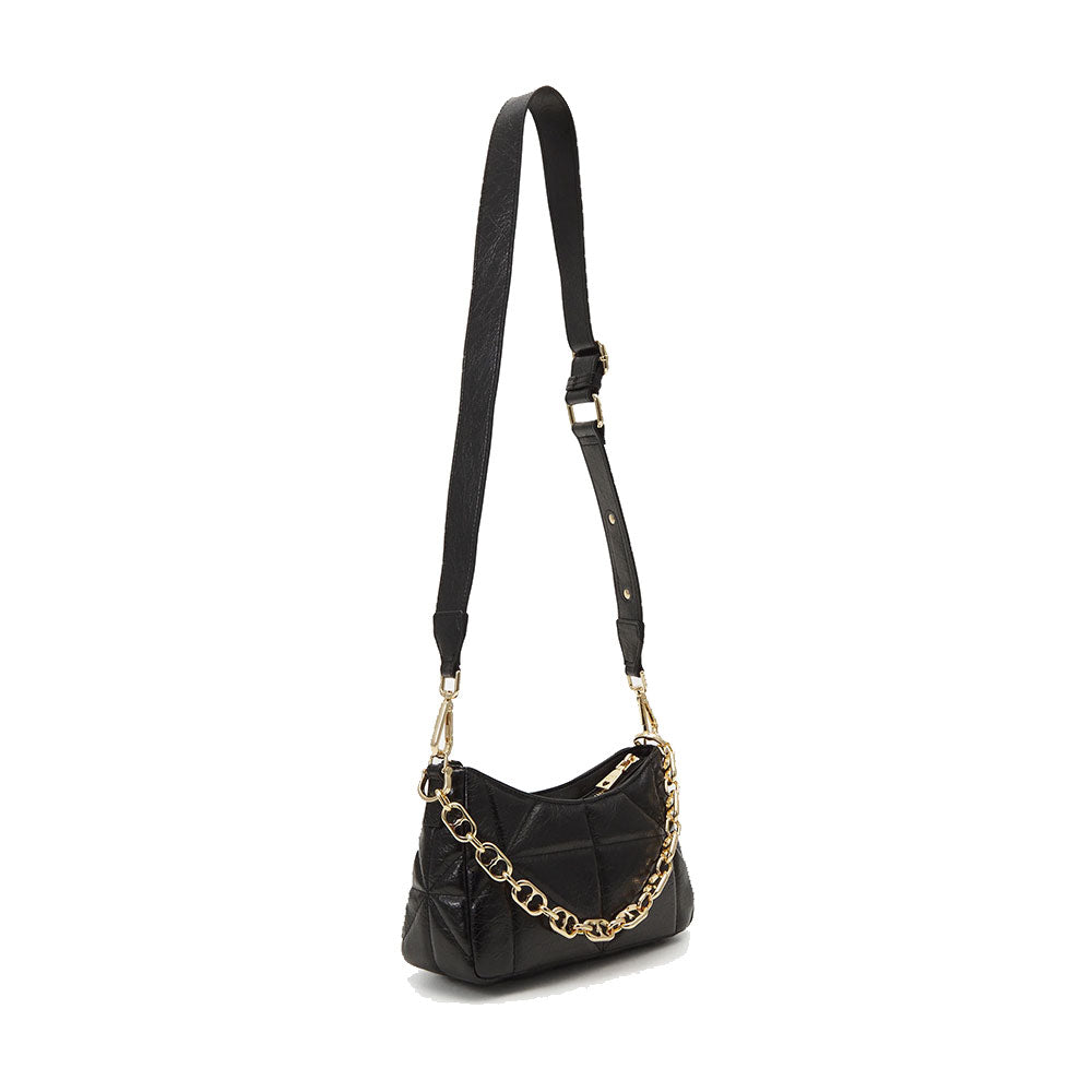 LOVE MOSCHINO GEOMETRIC QUILTED LINIE
Schwarze Umhängetasche