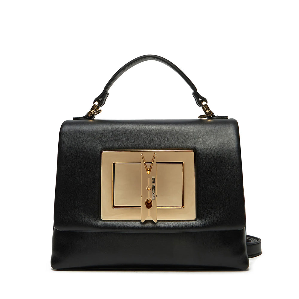 Borsa Donna a Mano LOVE MOSCHINO linea Clothespin Nera