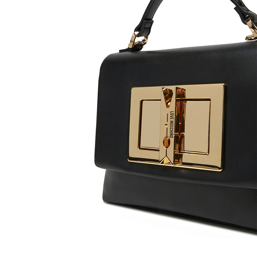 Borsa Donna a Mano LOVE MOSCHINO linea Clothespin Nera
