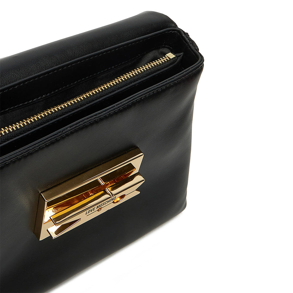 Borsa Donna a Mano LOVE MOSCHINO linea Clothespin Nera