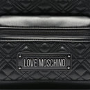 Zaino Donna Multitasche LOVE MOSCHINO linea Quilted colore Nero con Logo Canna di Fucile