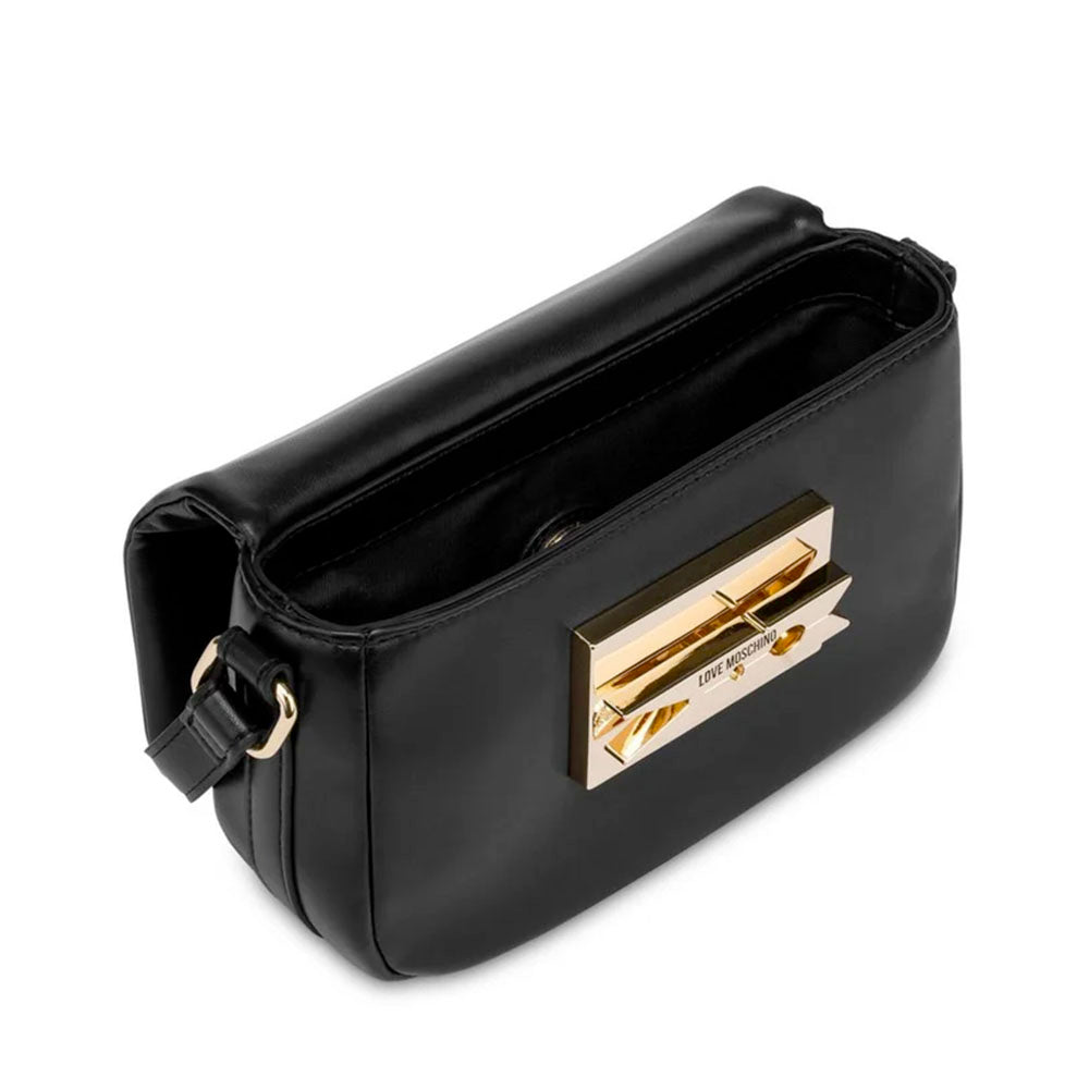 Borsa Donna a Tracolla LOVE MOSCHINO linea Clothespin Nera