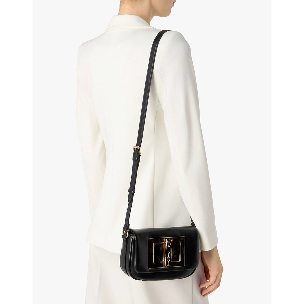 Borsa Donna a Tracolla LOVE MOSCHINO linea Clothespin Nera