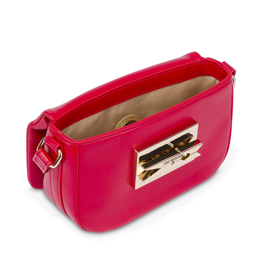 Borsa Donna a Tracolla LOVE MOSCHINO linea Clothespin Rossa