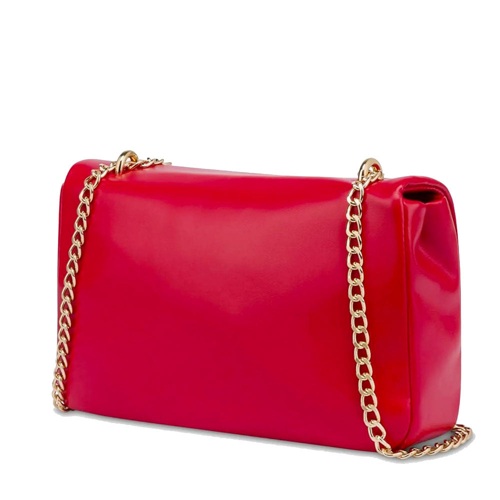 Borsa Donna a Spalla e Tracolla LOVE MOSCHINO linea Clothespin Rossa