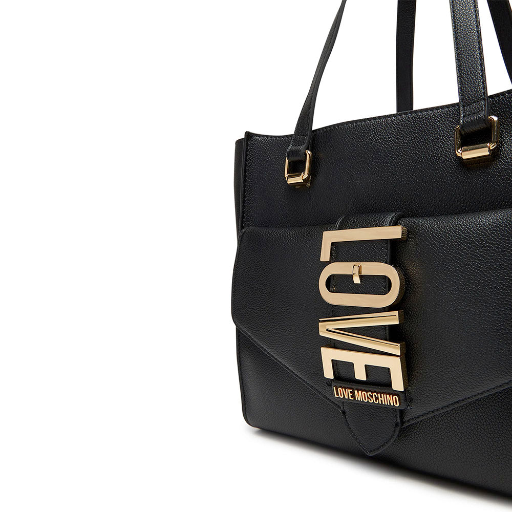 Shopping Bag Donna LOVE MOSCHINO linea Lovebug Nera