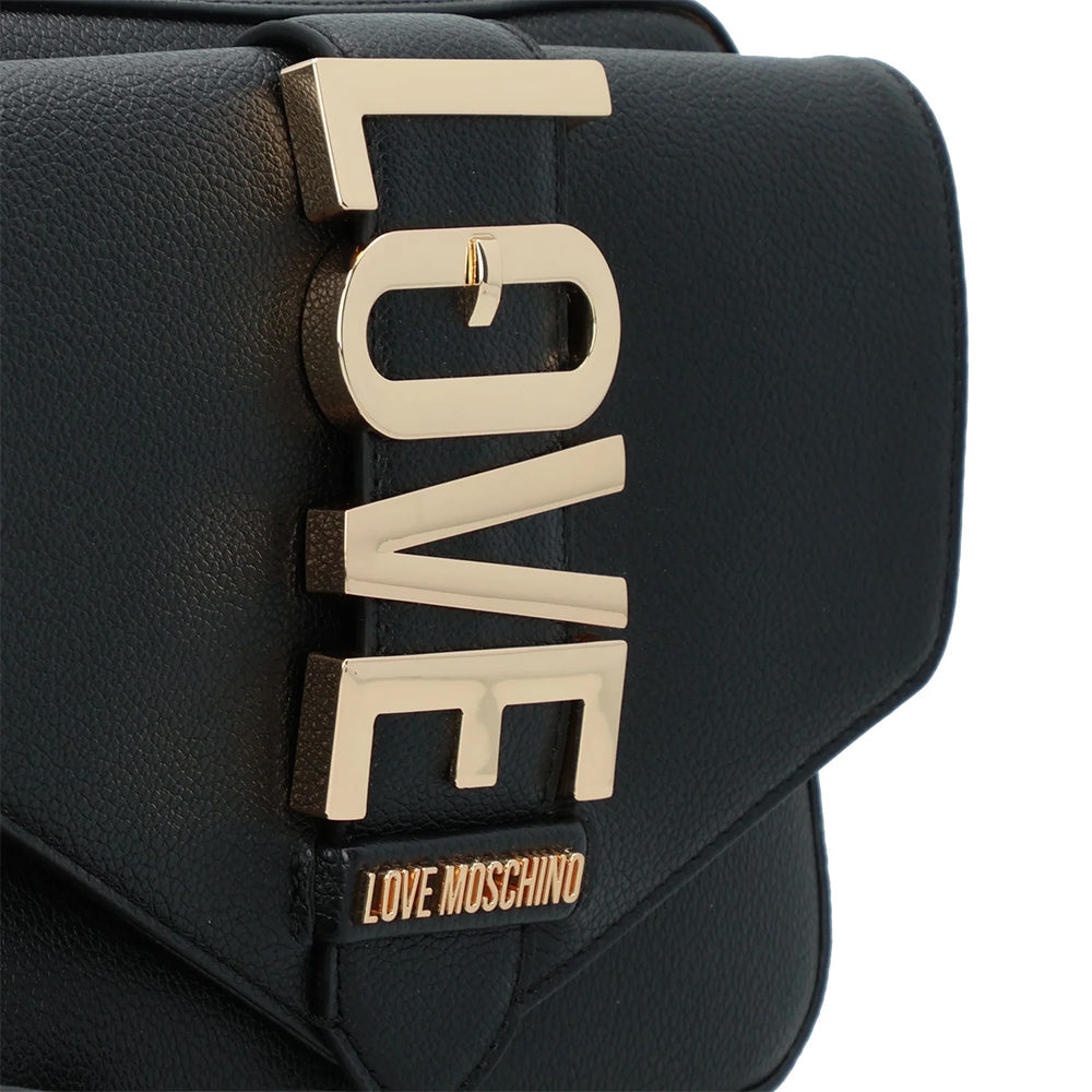 Damen Umhängetasche LOVE MOSCHINO Lovebug Line Schwarz