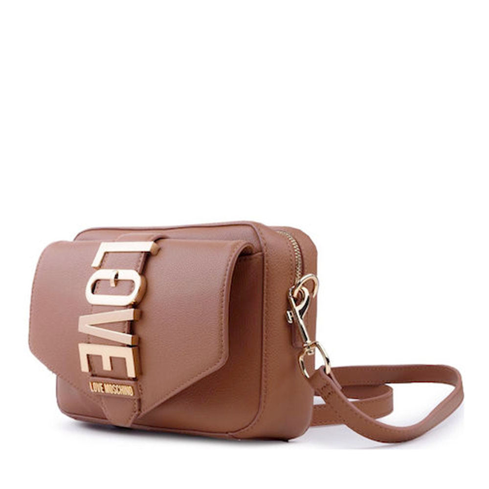 Borsa Donna a Tracolla LOVE MOSCHINO linea Lovebug color Cammello