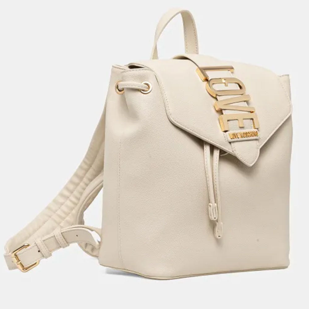 Zaino Donna LOVE MOSCHINO linea Lovebug Avorio