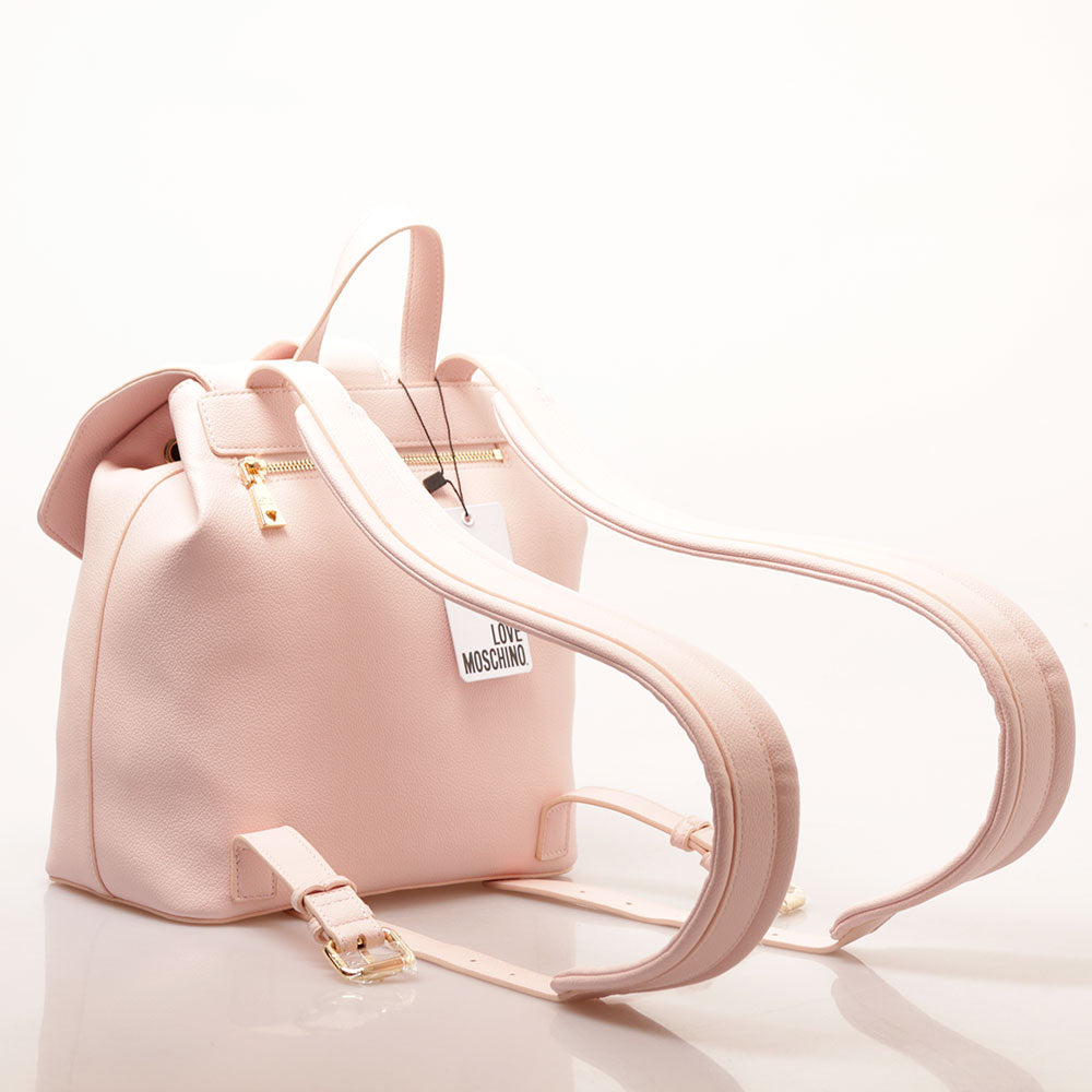 Zaino Donna LOVE MOSCHINO linea Lovebug Rosa Cipria