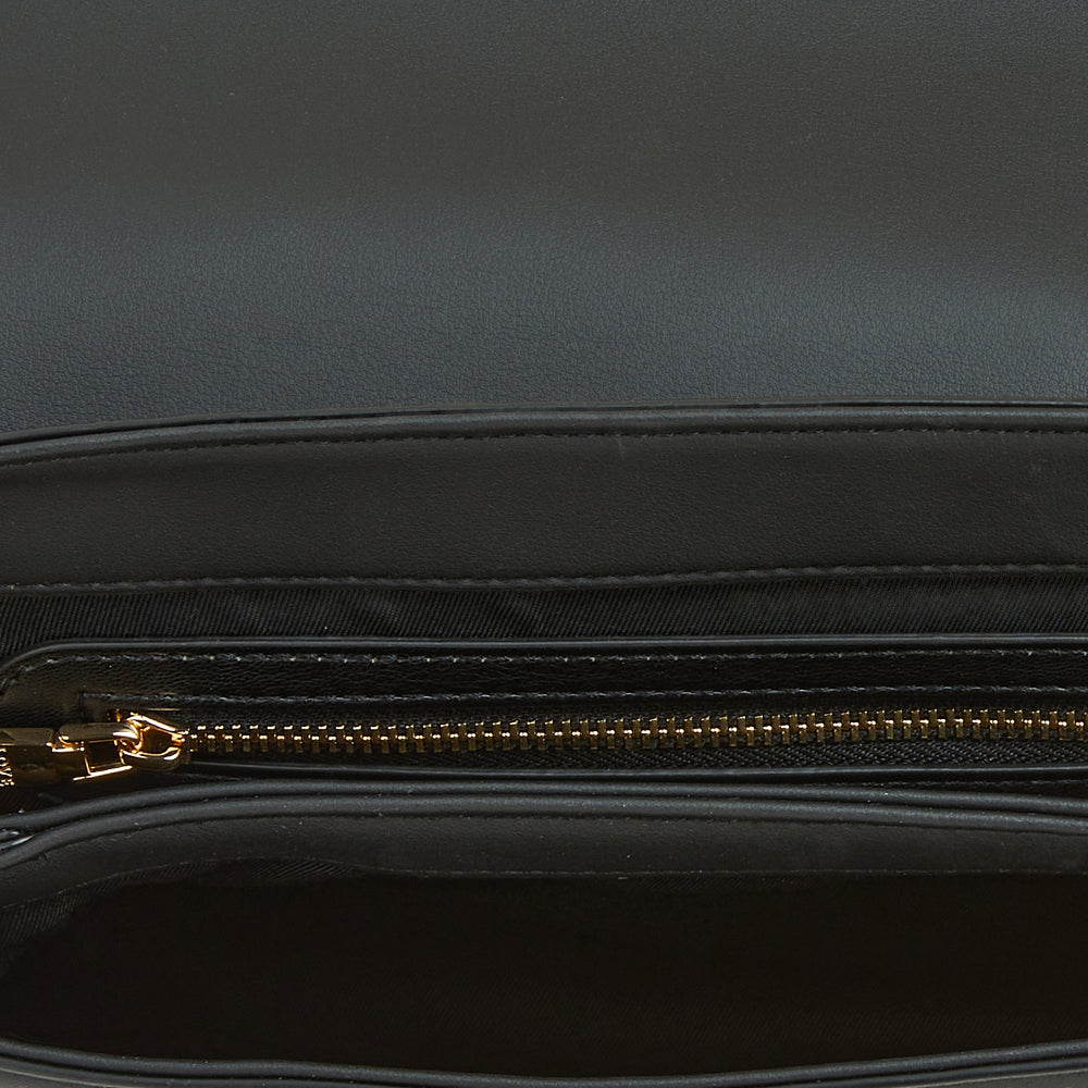 LOVE MOSCHINO
Schultertasche mit schwarzem Schachstickerei