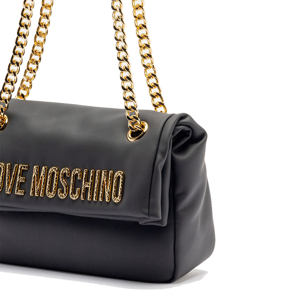 Borsa Donna a Spalla e a Tracolla LOVE MOSCHINO Nera con Maxi Logo