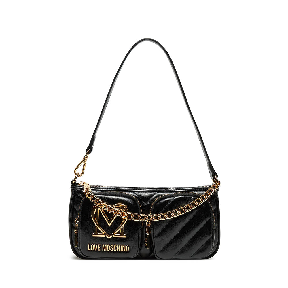 LOVE MOSCHINO City Pockets Linie
Damen Umhängetasche in der Farbe Schwarz