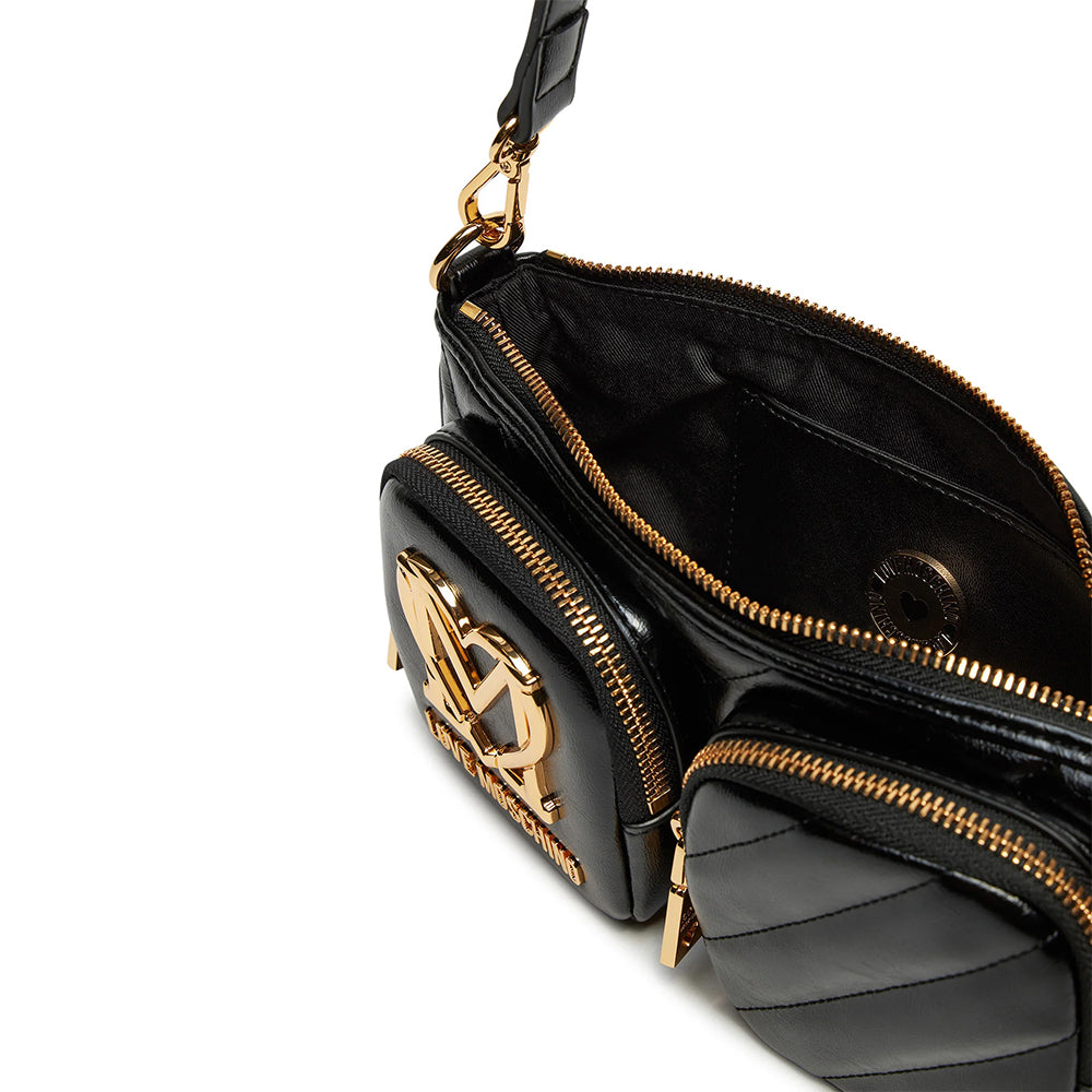 LOVE MOSCHINO City Pockets Linie
Damen Umhängetasche in der Farbe Schwarz