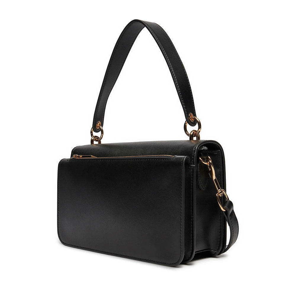 LOVE MOSCHINO
Schwarze Umhängetasche aus Leder mit Riemen