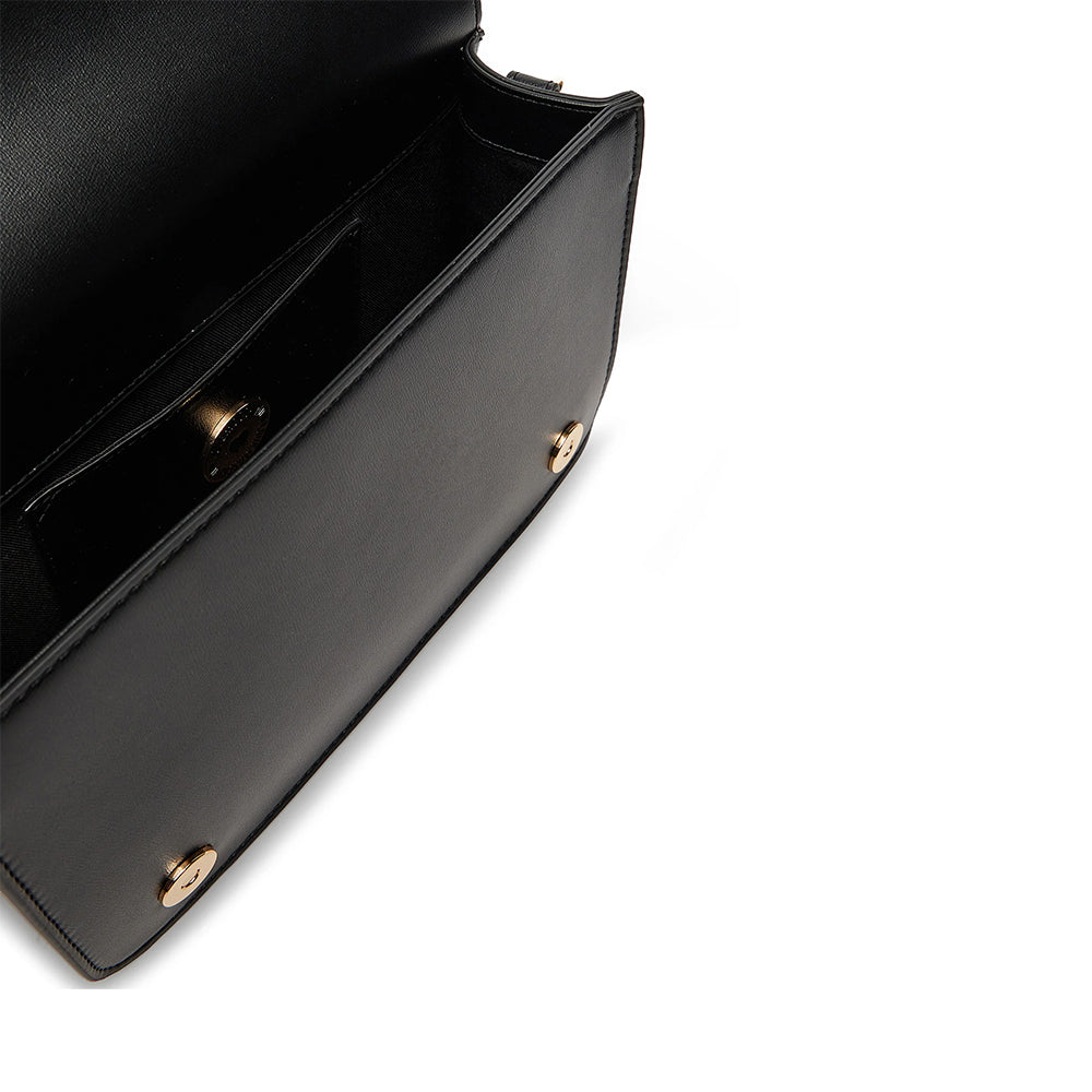 LOVE MOSCHINO
Schwarze Umhängetasche aus Leder mit Riemen