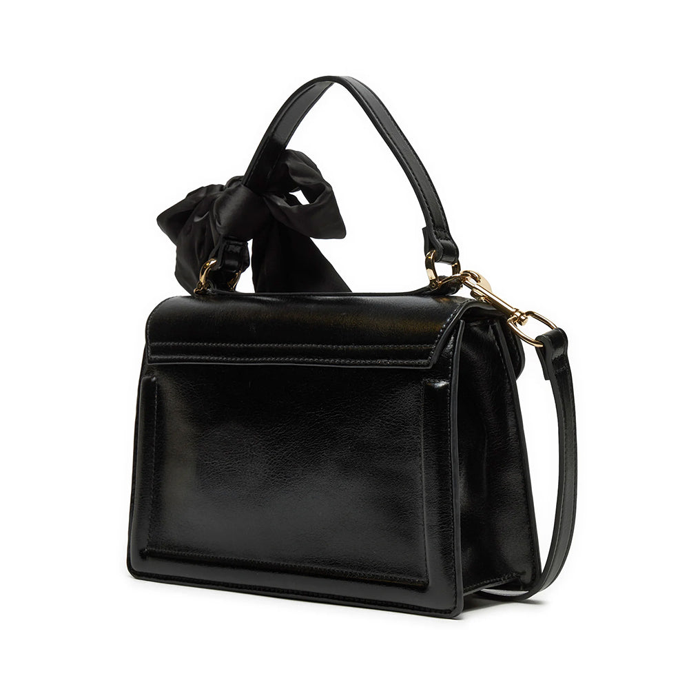 Borsa Donna a Mano LOVE MOSCHINO Nera con Fiocco