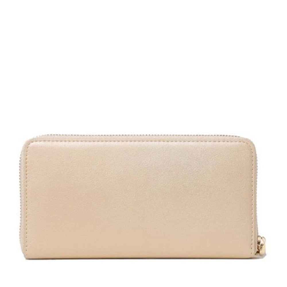 Portafoglio Donna Zip Around LOVE MOSCHINO linea Bold Love Metallic Gold