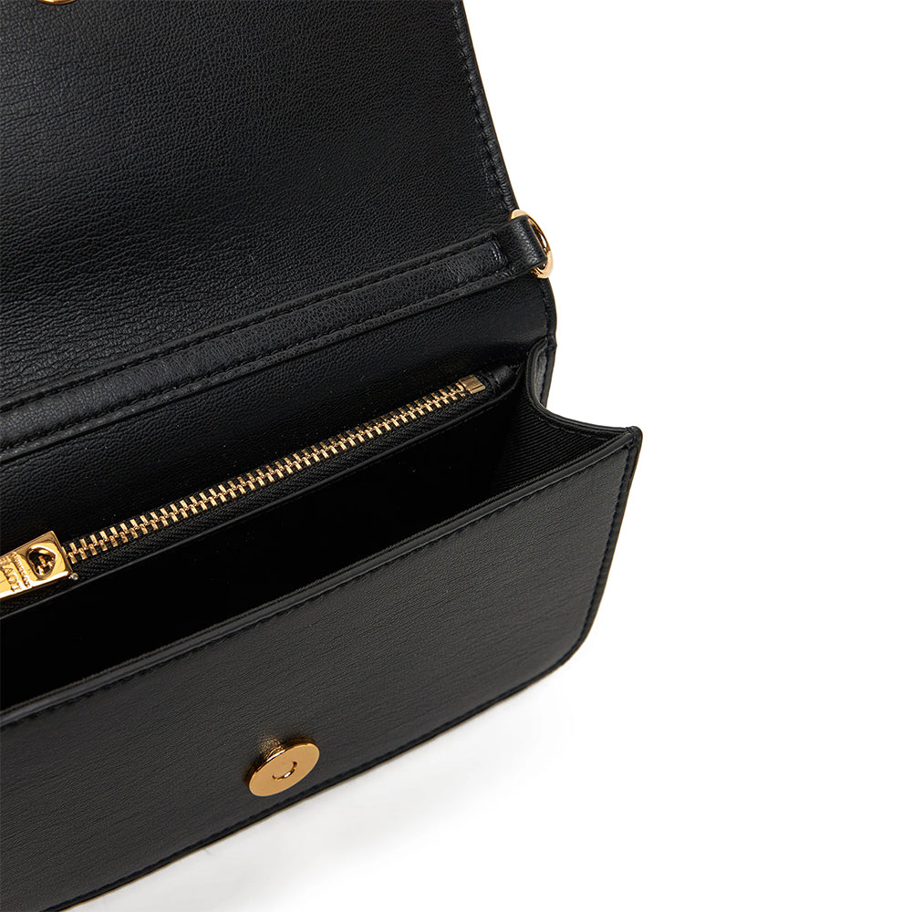 Mini Clutch con Tracolla LOVE MOSCHINO linea Hearts Nero