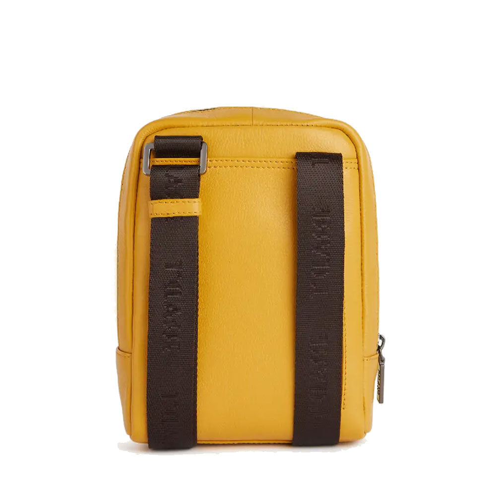 1A Classe Alviero Martini Trip Linie
Kleine Herrentasche in senfgelbem Leder LA85