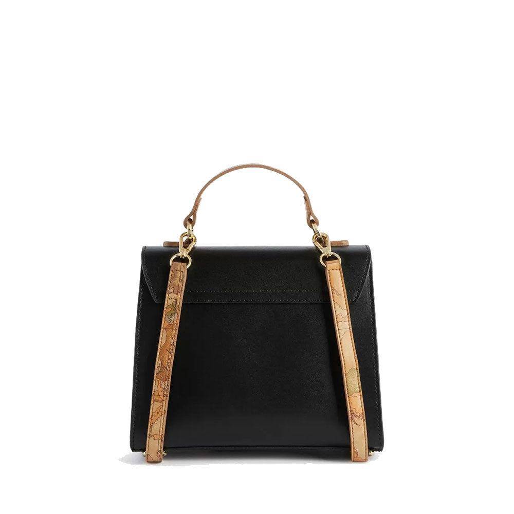 Mini Tote 1A Classe Alviero Martini linea Elegance Coast in Pelle Nera LC07
