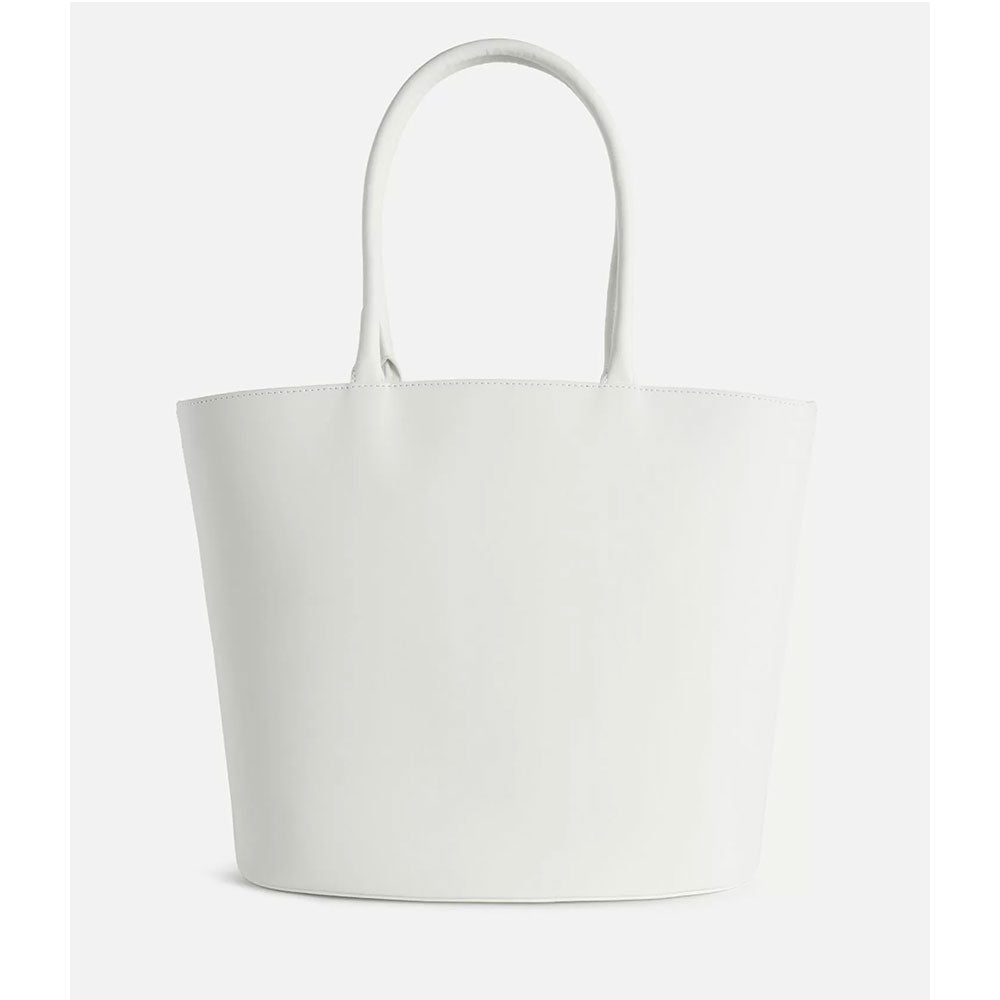 Shopping Bag 1A Classe Alviero Martini linea Geo Mirage in Tessuto Gommato Bianco LC65