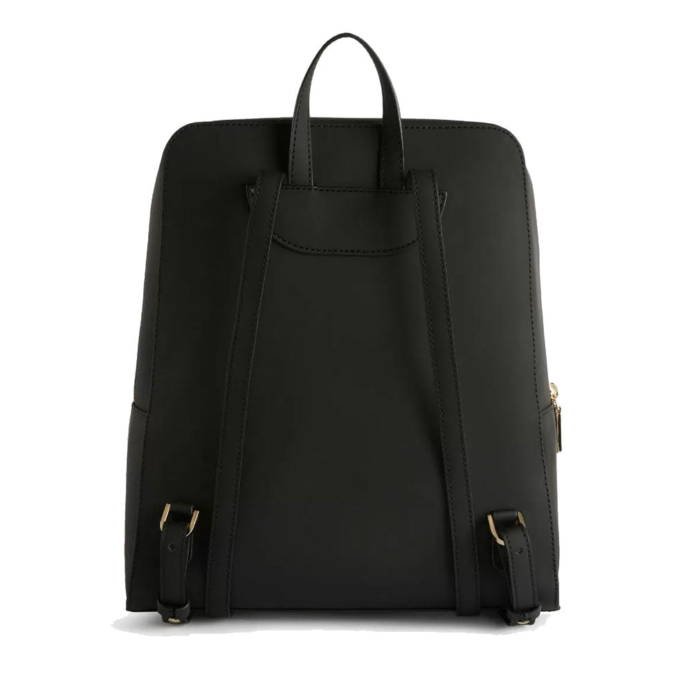 Zaino Donna 1A Classe Alviero Martini linea Geo Mirage in Tessuto Gommato Nero LC69