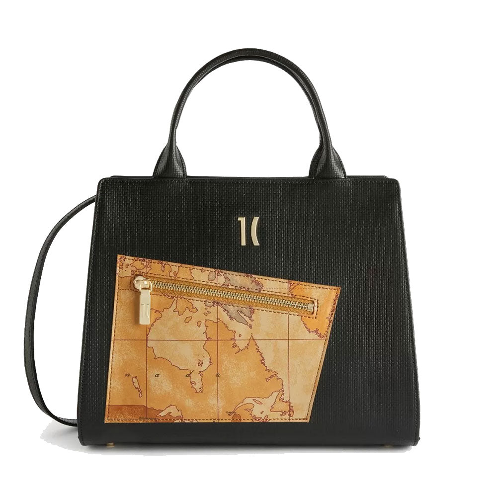 Borsa Donna a Mano 1A Classe Alviero Martini linea Geo Pagoda Nera LC71