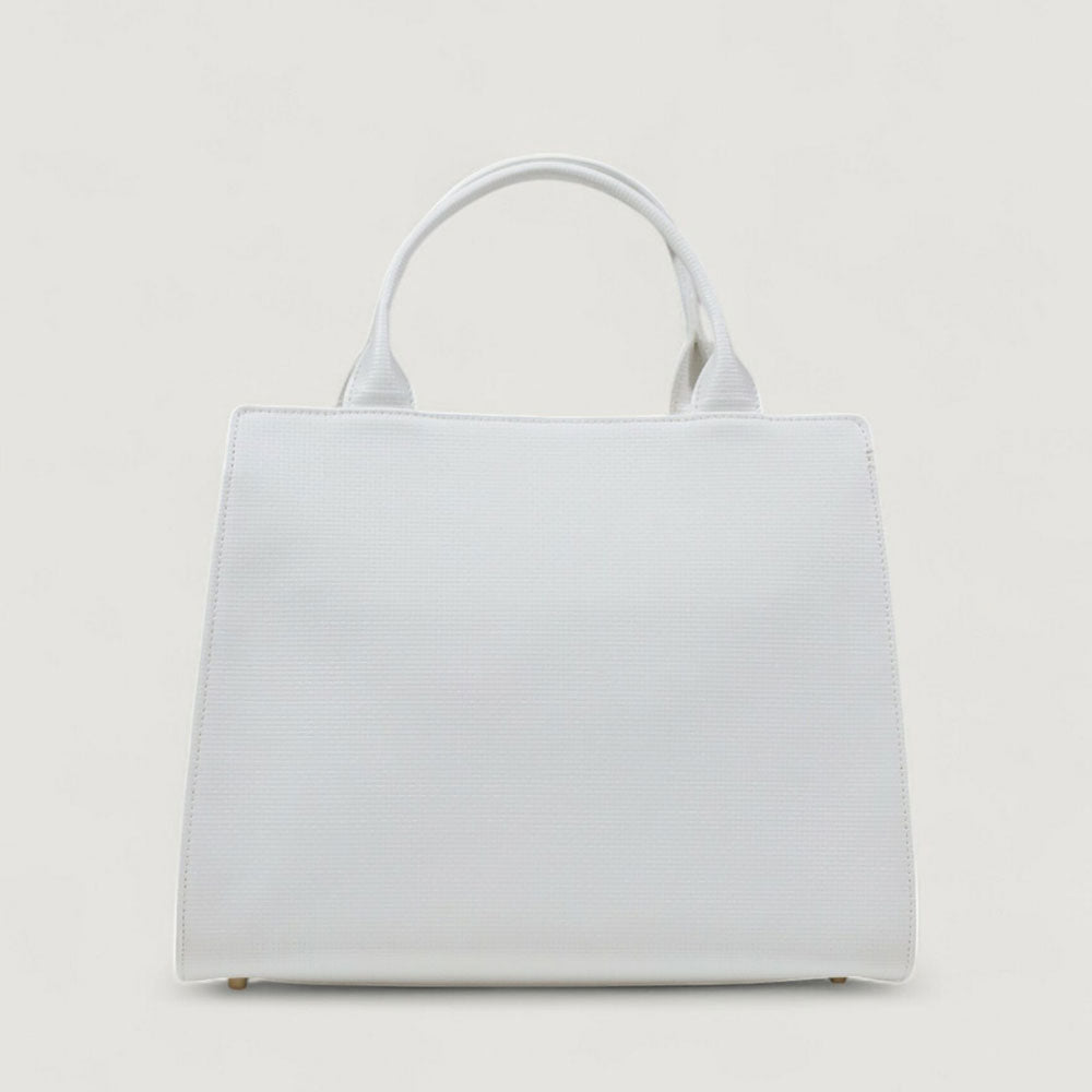 Damenhandtasche 1A Classe Alviero Martini Geo Pagoda White Line LC71
