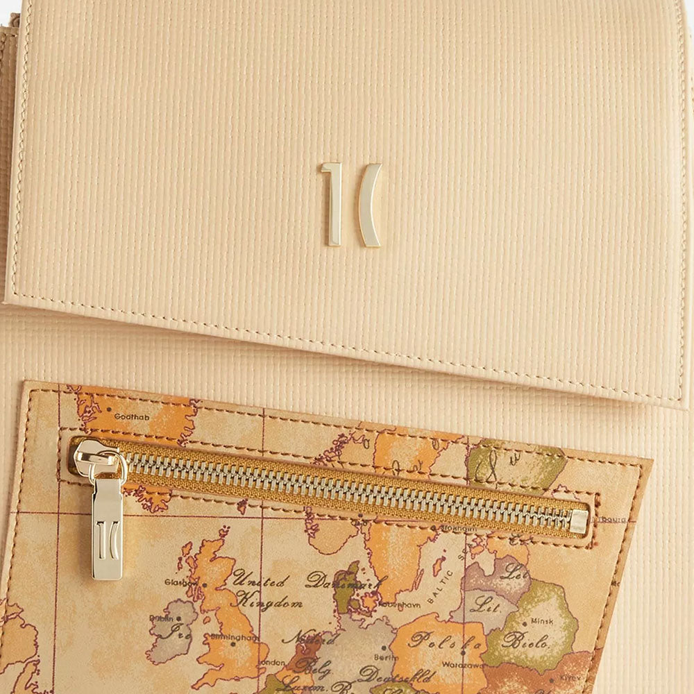 Zaino Donna 1A Classe Alviero Martini linea Geo Pagoda Beige LC74