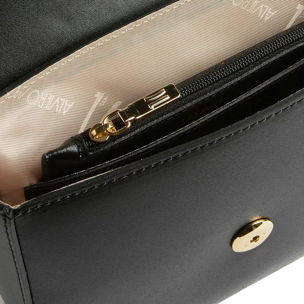 Borsa Mini a Tracolla 1A Classe Alviero Martini linea Geo Summer Feeling in Pelle nera LC88