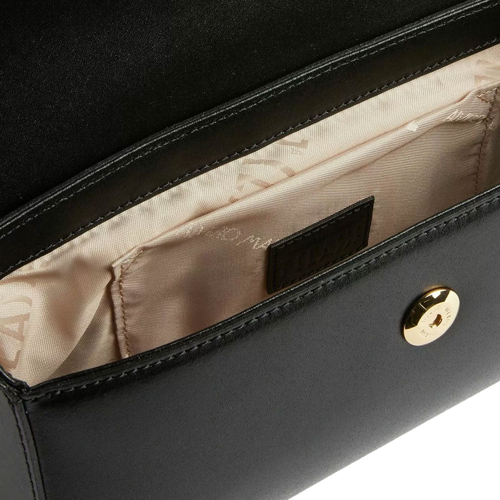 Damen Umhängetasche 1A Classe Alviero Martini Geo Summer Feeling Line aus schwarzem Leder LC89