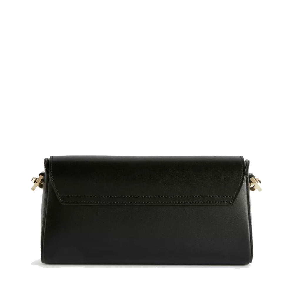 Damen Umhängetasche 1A Classe Alviero Martini Geo Summer Feeling Line aus schwarzem Leder LC89