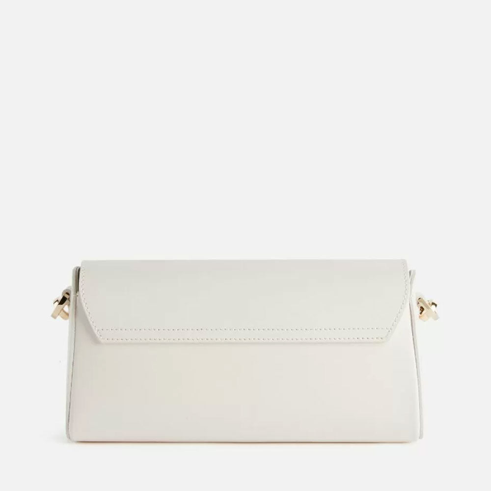 Borsa Donna a Tracolla 1A Classe Alviero Martini linea Geo Summer Feeling in Pelle Bianco Cotone LC89
