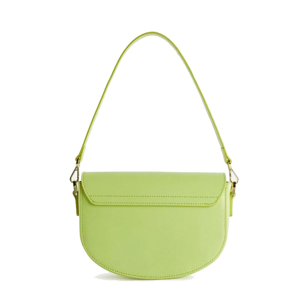 Borsa Sottospalla 1A Classe Alviero Martini linea Geo Summer Feeling in Pelle Verde Mela LC91