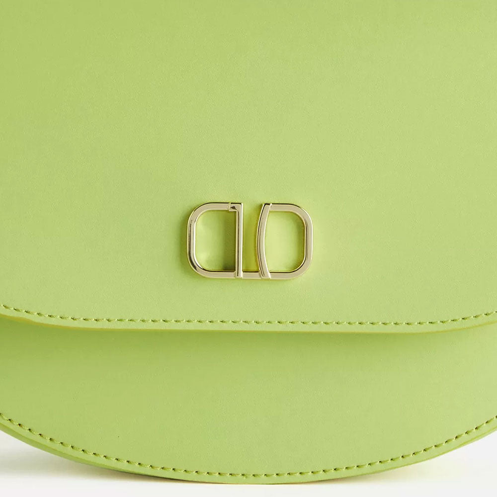 Borsa Sottospalla 1A Classe Alviero Martini linea Geo Summer Feeling in Pelle Verde Mela LC91